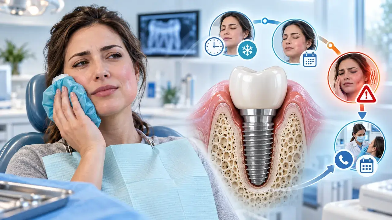 İmplant Sonrası Şişlik Normal mi?
